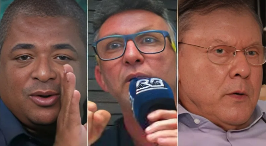 Vampeta, Neto e Milton Neves cravam time imbatível no futebol brasileiro hoje