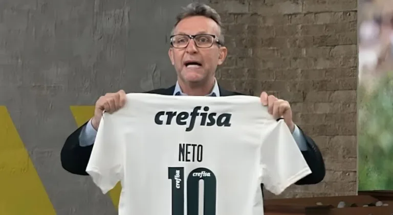 Neto antecipa resultado de Palmeiras x Flamengo no Brasileirão Série A: “Torço contra”