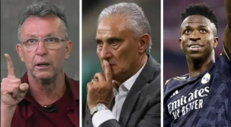 Neto dispara contra Tite após Vinícius Júnior brilhar na Champions League