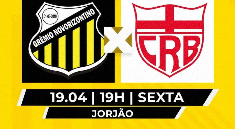 Novorizontino x CRB: onde assistir ao Brasileirão Série B AO VIVO