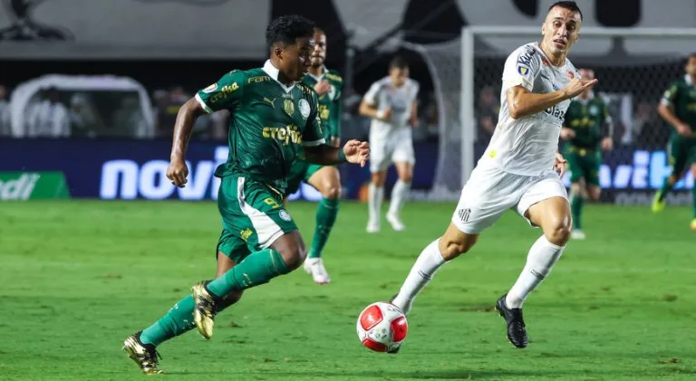 Roger Flores elege favorito e banca desfecho de Palmeiras x Santos na final do Paulistão