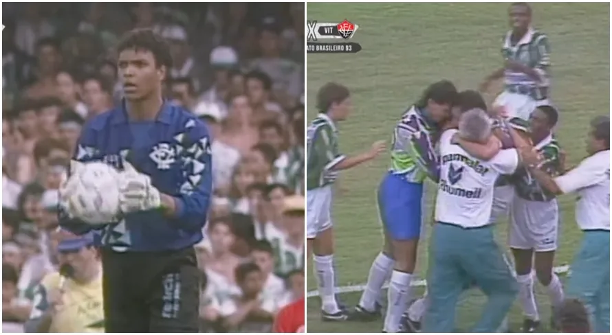 Vitória, de Dida e Vampeta, já fez final de Brasileirão contra o Palmeiras