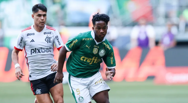 Em jogo disputado, Palmeiras e Flamengo empatam pelo Brasileirão Série A 