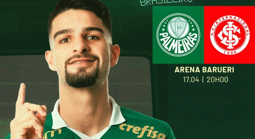 Palmeiras x Internacional: onde assistir ao Brasileirão Série A AO VIVO