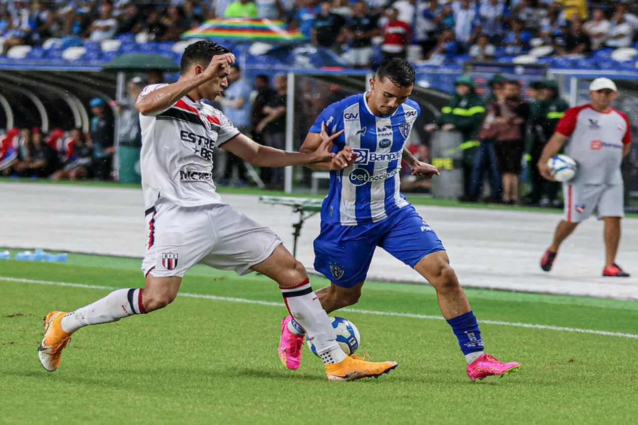 Em jogo movimentado, Paysandu e Botafogo-SP empatam pelo Brasileirão Série B