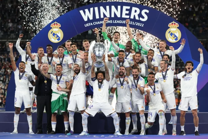 Real Madrid é o líder em receitas da Champions League em 2024 com R$ 490 milhões