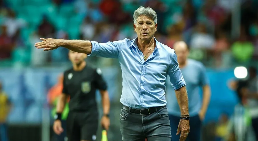 Renato Gaúcho faz ameaça após polêmica em jogo do Grêmio no Brasileirão