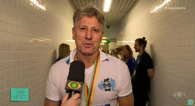 Renato Gaúcho alerta Renata Fan sobre o futuro do Internacional: “Mais alguns anos”
