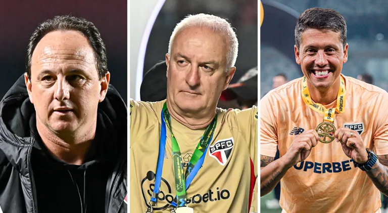 Veja o desempenho de Ceni, Dorival e Carpini nas primeiras 15 partidas no SPFC