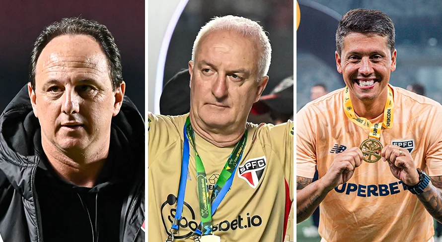 Veja o desempenho de Ceni, Dorival e Carpini nas primeiras 15 partidas no SPFC