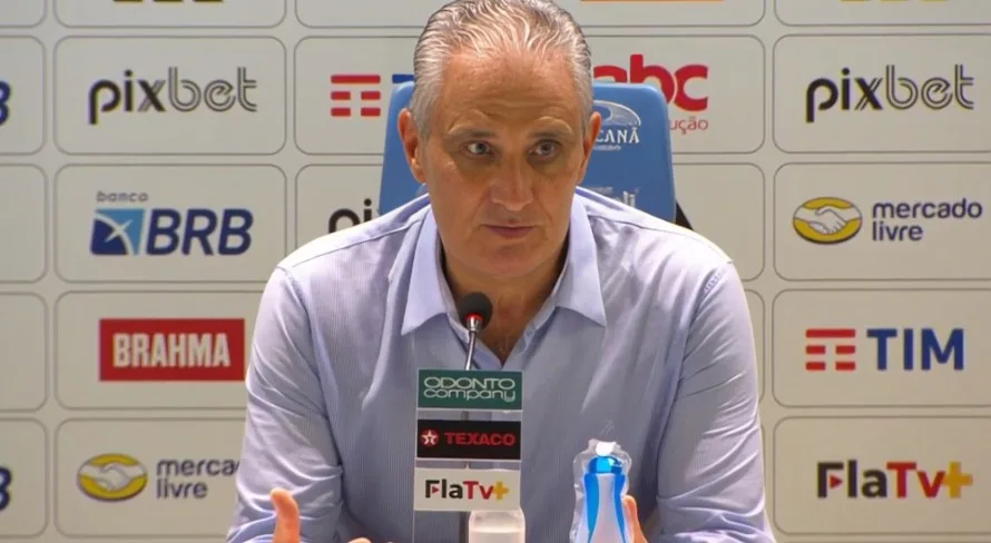 Tite desabafa contra torcedores do Palmeiras em jogo com o Flamengo: “Muito feio”