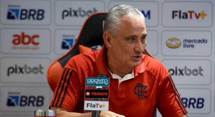 Tite reforça necessidade de rodar o elenco do Flamengo e deve poupar titulares na Libertadores