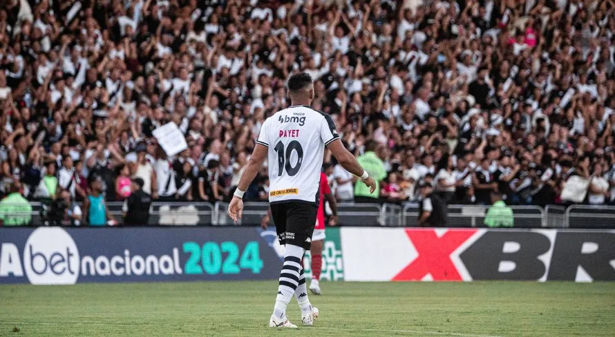 Vasco deve ter volta adiada de Payet em mais uma rodada do Brasileirão Série A