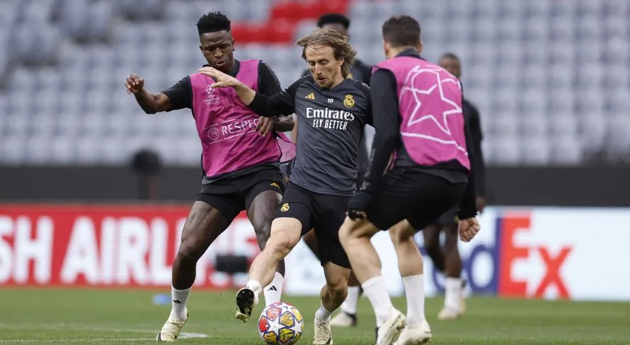 Veja a provável escalação do Real Madrid contra o Bayern