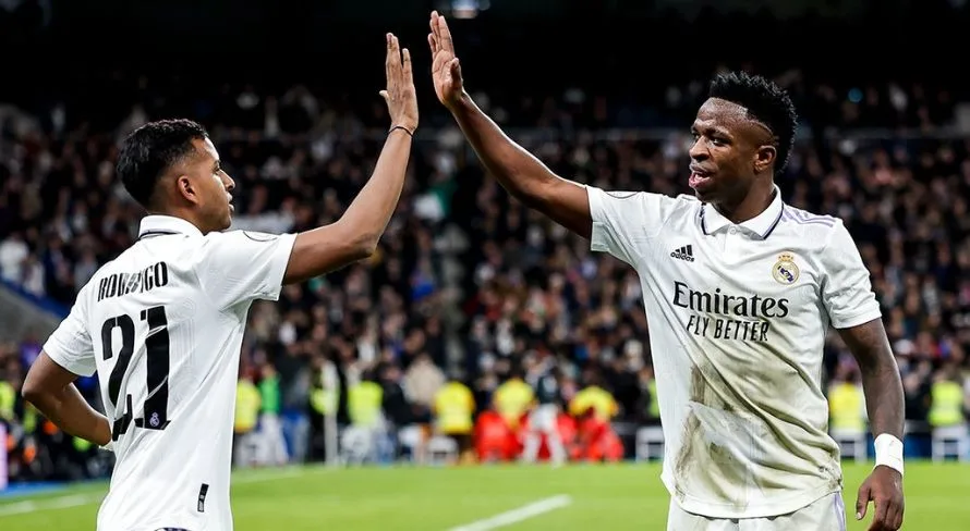 Real Madrid terá Vinícius Júnior e Rodrygo contra o City; veja provável escalação