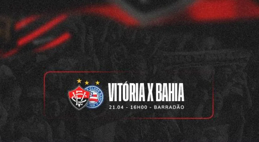 Vitória x Bahia: onde assistir ao clássico do Brasileirão Série A