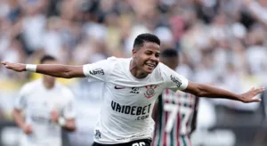 Wesley, do Corinthians, é a principal novidade na lista de artilheiros do Brasileirão