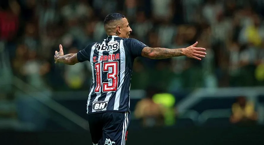 Arana provoca Cruzeiro em vitória do Atlético-MG pelo Brasileirão Série A