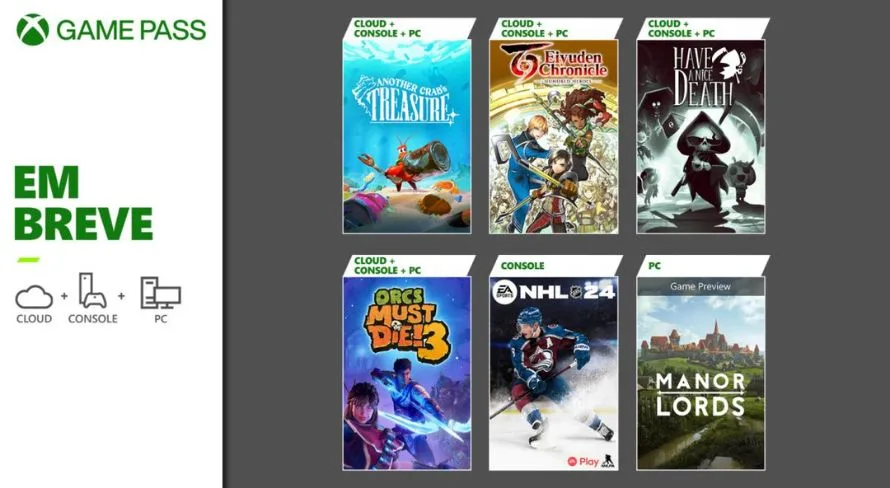 Xbox Game Pass: saiba o que chega em abril de 2024