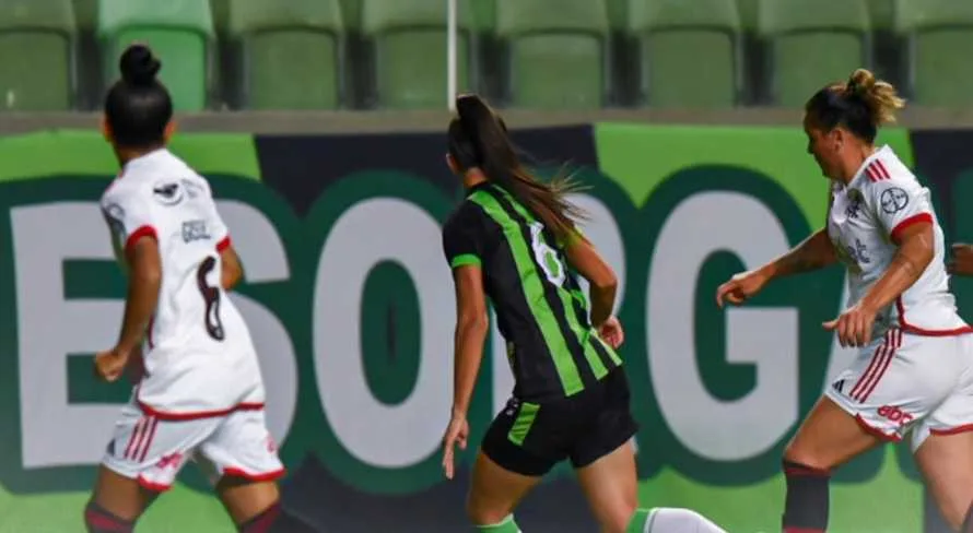 Flamengo vence o América-MG em jogo equilibrado no Brasileirão Feminino