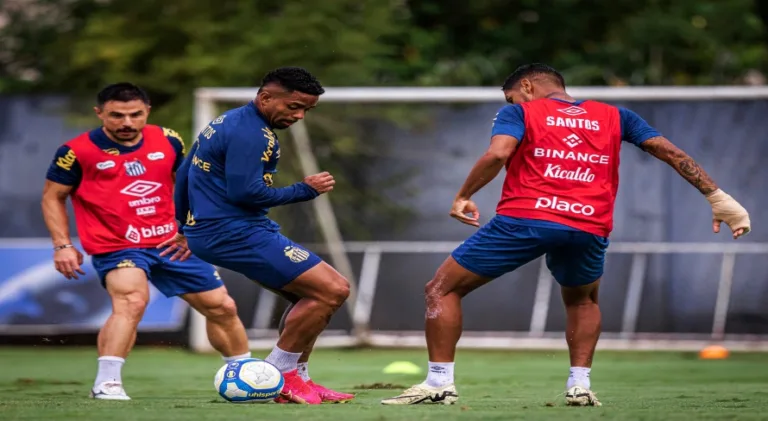 Santos não terá Guilherme, Furch e mais dois em duelo contra o Brusque; confira
