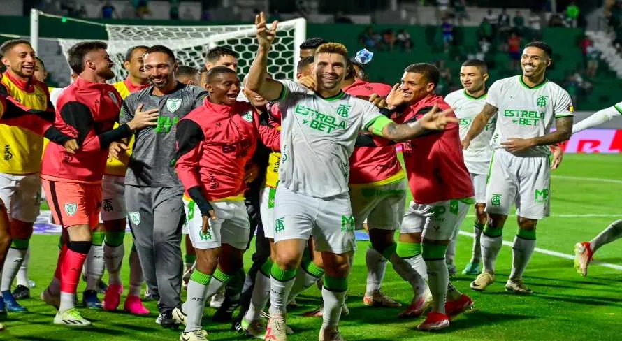 América-MG vence o Guarani de virada no Brasileirão Série B