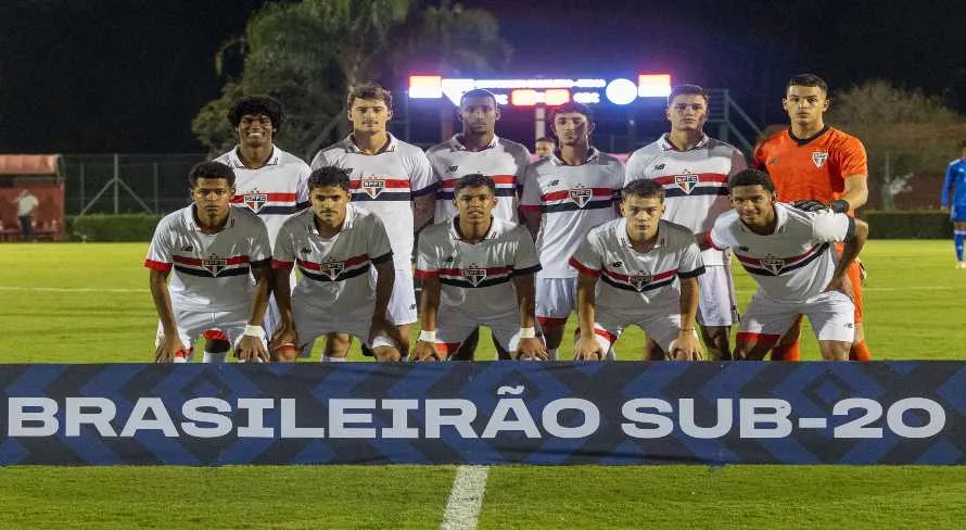 SPFC sofre virada e amplia sequência negativa no Brasileirão Sub-20