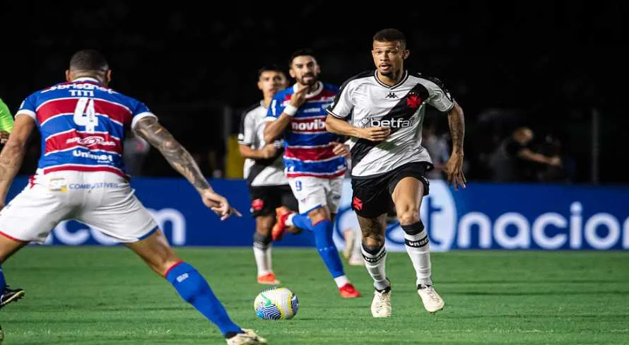 Fortaleza marca dois e Vasco desconta na Copa do Brasil; veja
