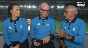 Ana Thaís viraliza com revolta em Vasco x Fortaleza na Copa do Brasil: “É feio”