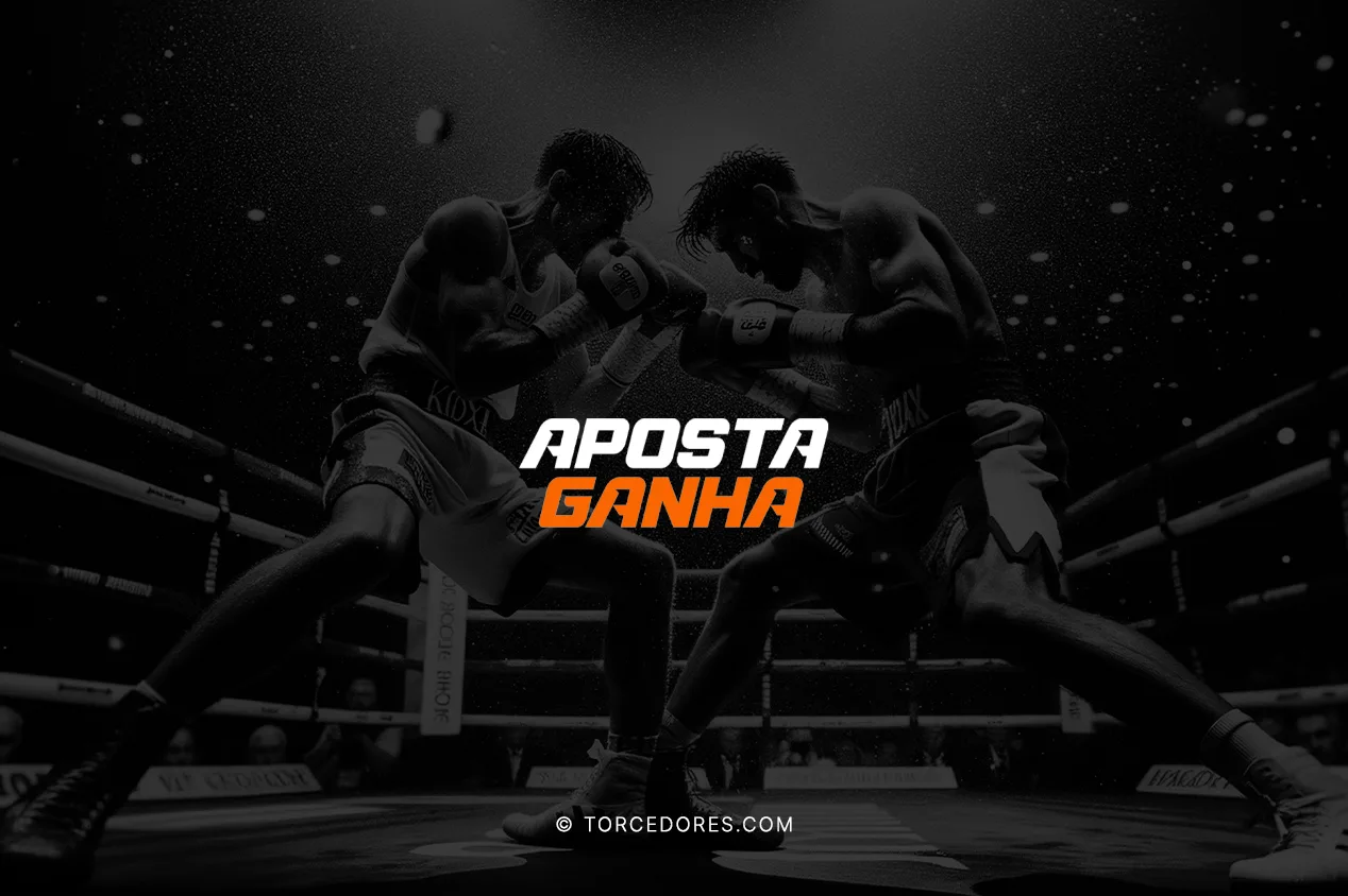 imagem ilustrativa com destaque para o logotipo da Aposta Ganha