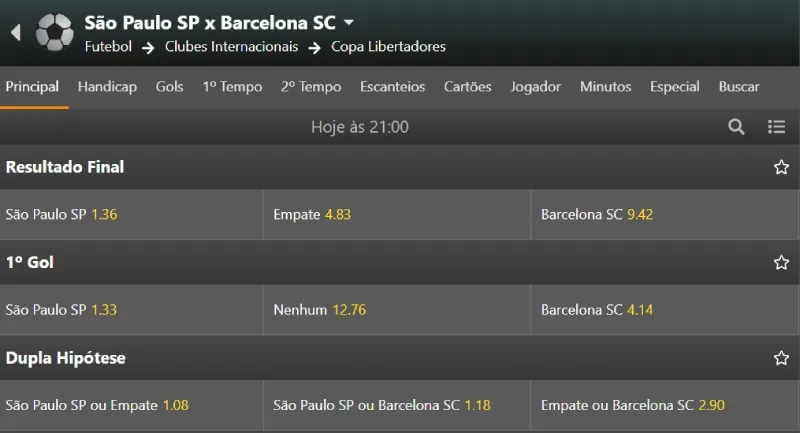 Apostas em Futebol Em que posso apostar no futebol na Betnacional