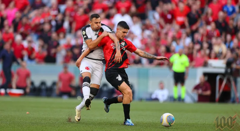 Athletico vence o Vasco no Brasileirão com expulsão de Hugo Moura