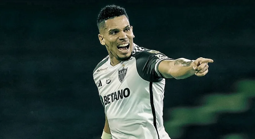 Paulinho se isola como segundo maior artilheiro do Atlético-MG na Copa Libertadores