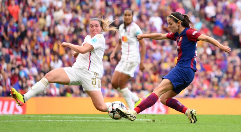 Com gol de Bonmatí, Barcelona derrota Lyon na final e fatura Champions League Feminina