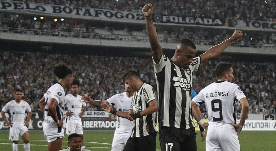 Botafogo tem um aumento de 155% em suas receitas