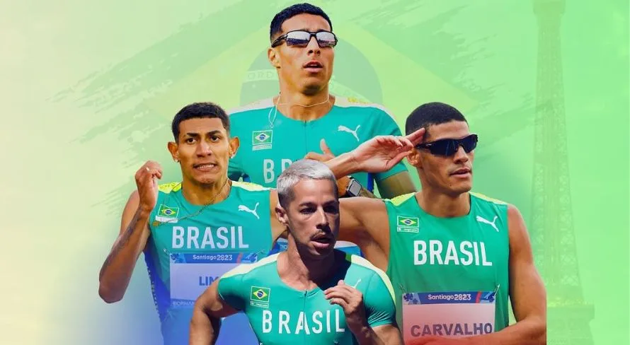 Brasil conquista vaga no revezamento 4×400 para as Olimpíadas