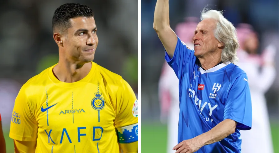 Al Nassr x Al Hilal marca encontro entre Cristiano Ronaldo e Jorge Jesus hoje