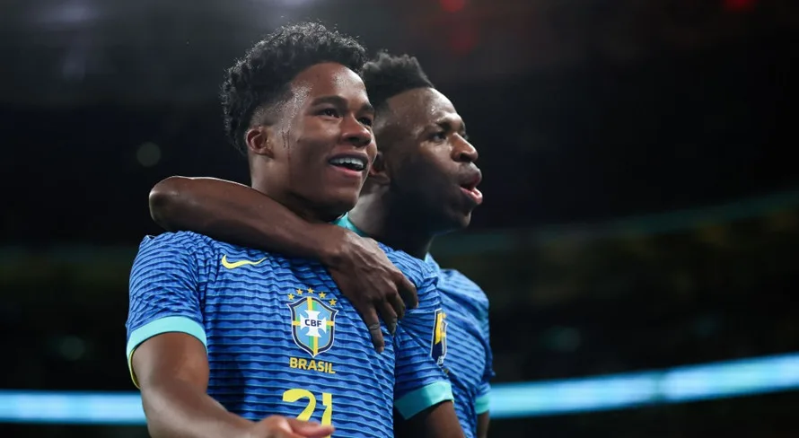 De saída do Palmeiras, Endrick fala sobre trio com Vinícius Júnior e Rodrygo no Real Madrid