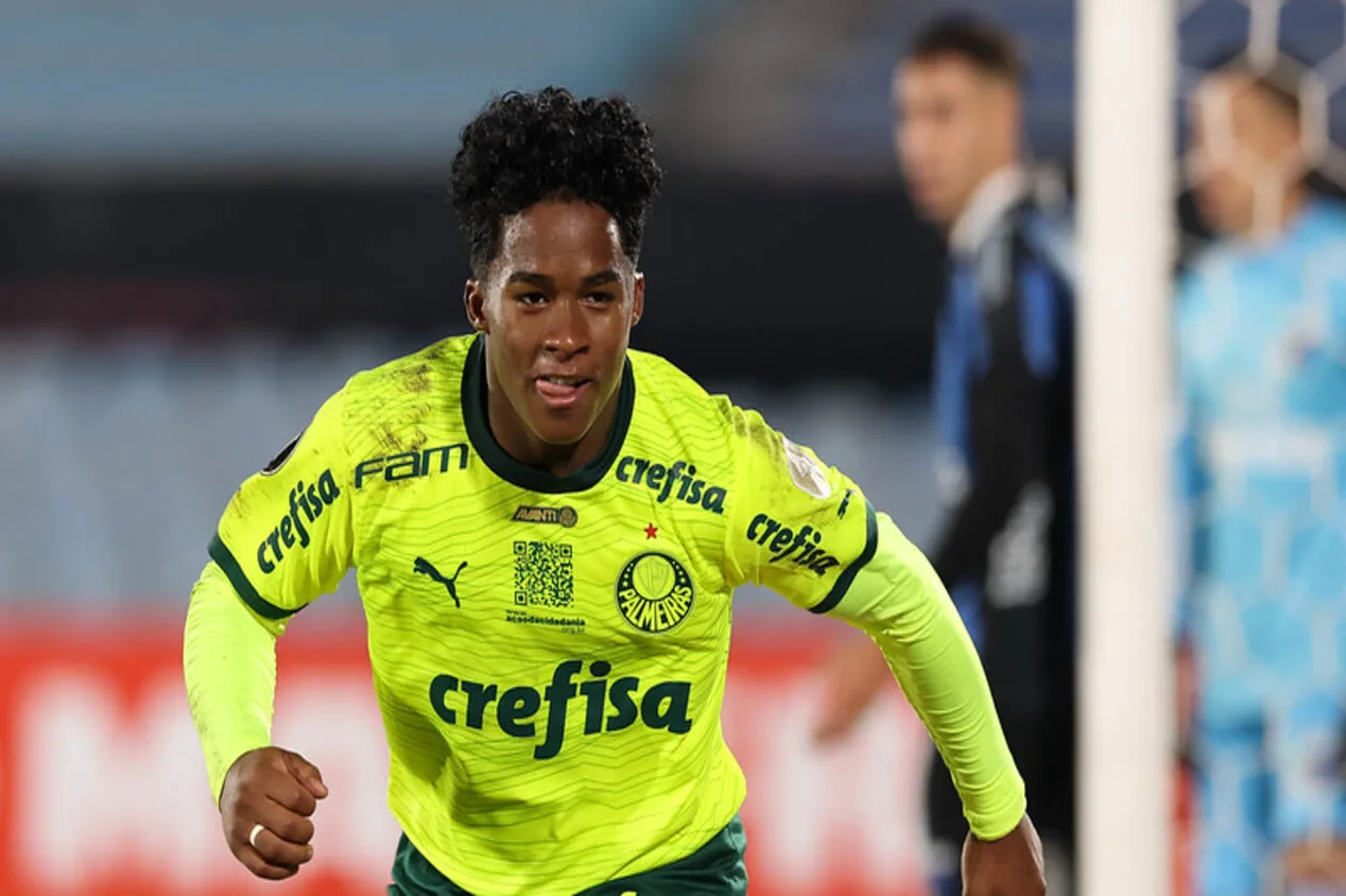 Endrick abre o jogo sobre possível confronto entre Palmeiras e Real Madrid 