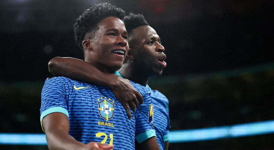 Dorival Júnior ‘prevê’ futuro do Real Madrid com Vinícius Júnior, Rodrygo e Endrick no Brasil