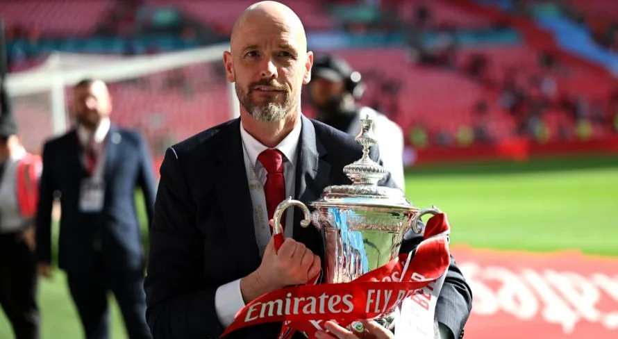 Erik ten Hag desabafa após título da Copa da Inglaterra pelo Manchester United