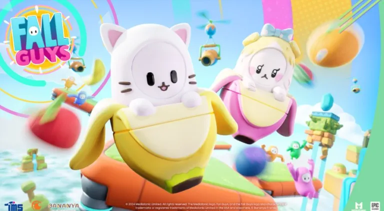 Fall Guys recebe colaboração com Bananya