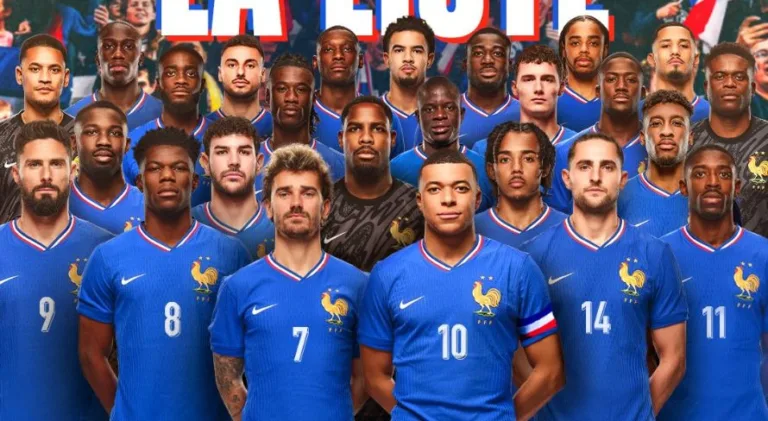 França anuncia os convocados para a Eurocopa 2024; confira a lista