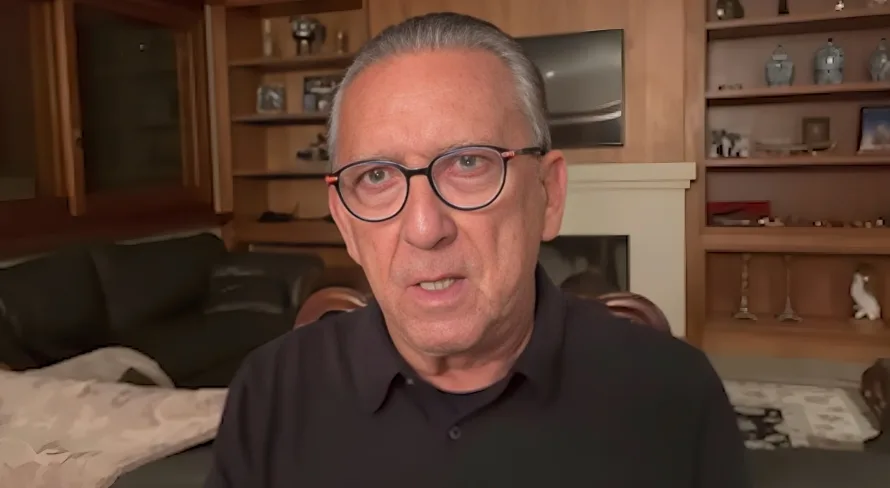 Galvão Bueno manda recado para presidente do Vasco: “Bota ordem na casa”