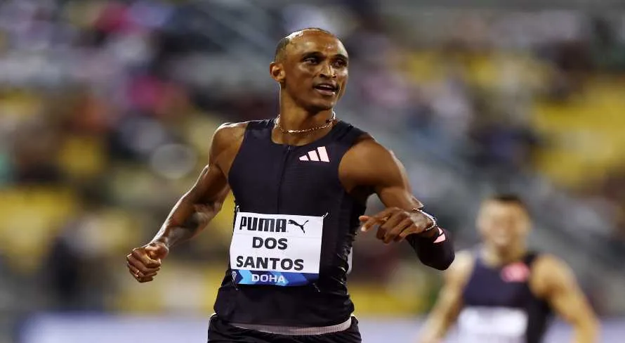 Alison dos Santos vence 400 metros com barreiras na Diamond League