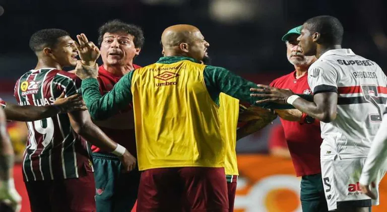 Fernando Diniz é expulso em duelo entre SPFC e Fluminense; veja