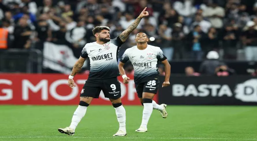 Corinthians anota mais dois contra o Argentinos Juniors na Sul-Americana; veja