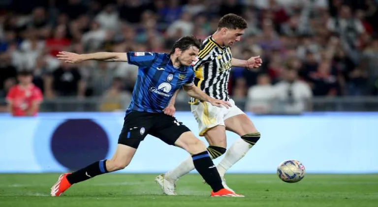 Em jogo equilibrado, Juventus vence a Atalanta e conquista a Copa da Itália
