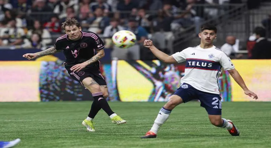 Sem Messi e Suárez, Inter Miami bate o Vancouver Whitecaps e mantém liderança da MLS