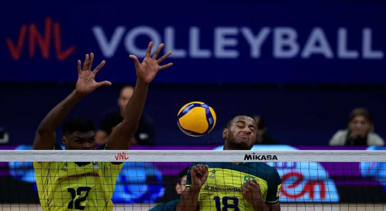 Brasil vence a Sérvia e anota segundo triunfo na VNL